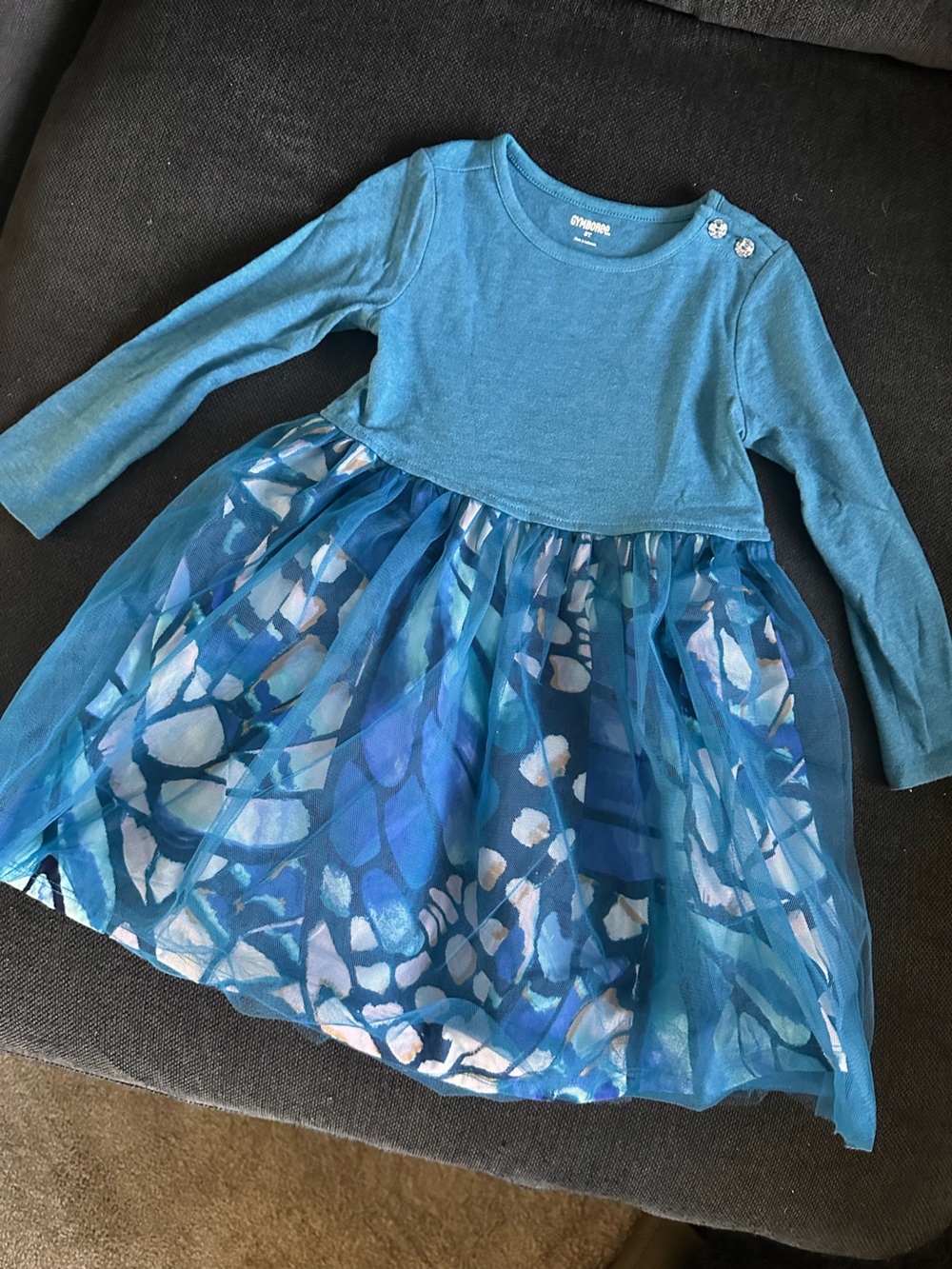 Gymboree Teal Crewneck Tee